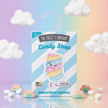 Ambientador Armario Nube de Colores Candy